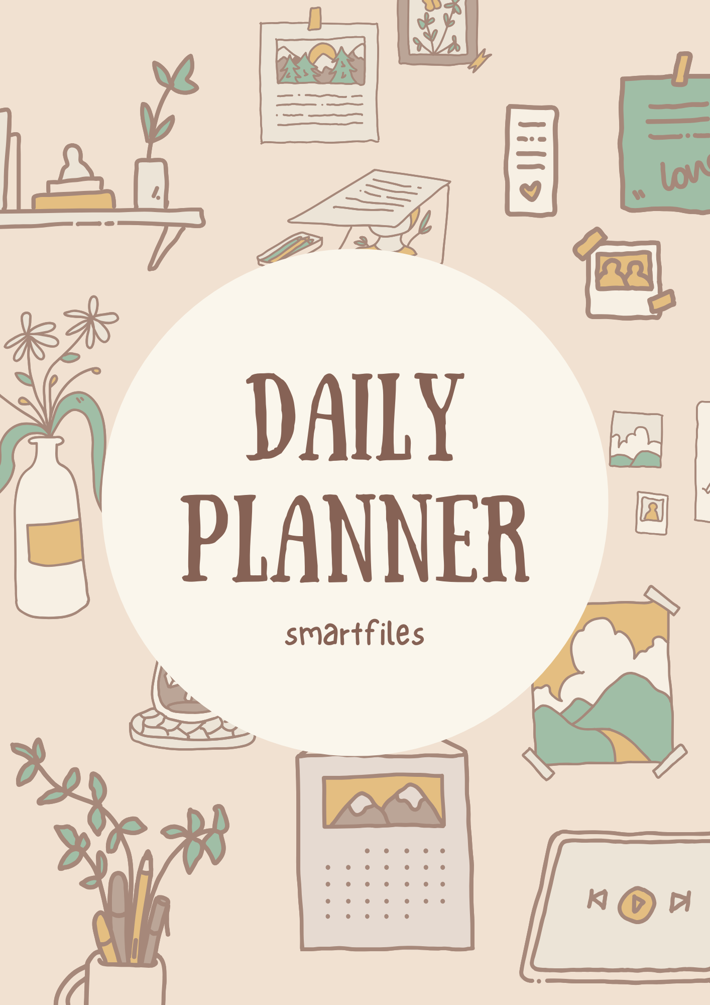Elegant Digital Weekly Planner – Organize Your Time with Ease